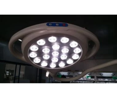 Luz de exame médico fixada na parede