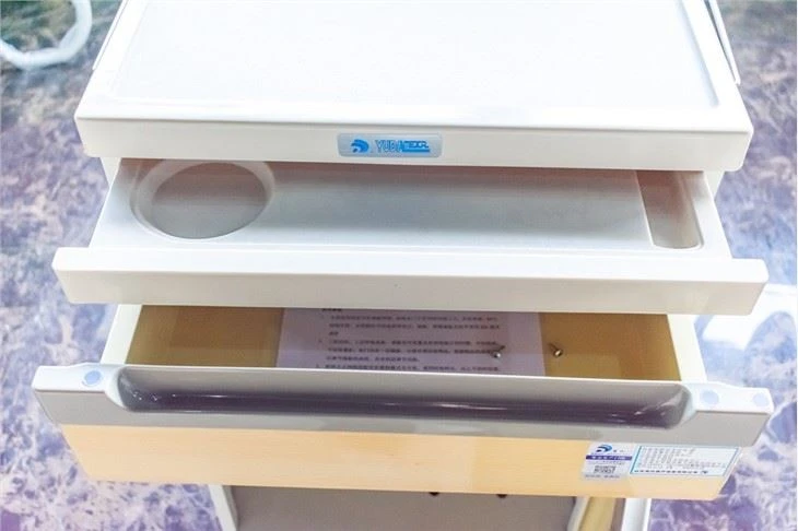 Hospital Bedside Table With Drawers