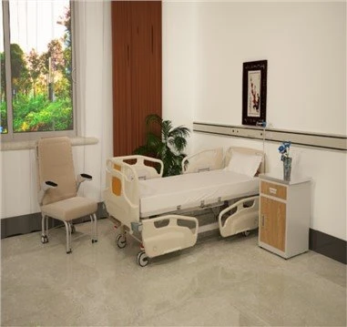 Cama médica de três funções